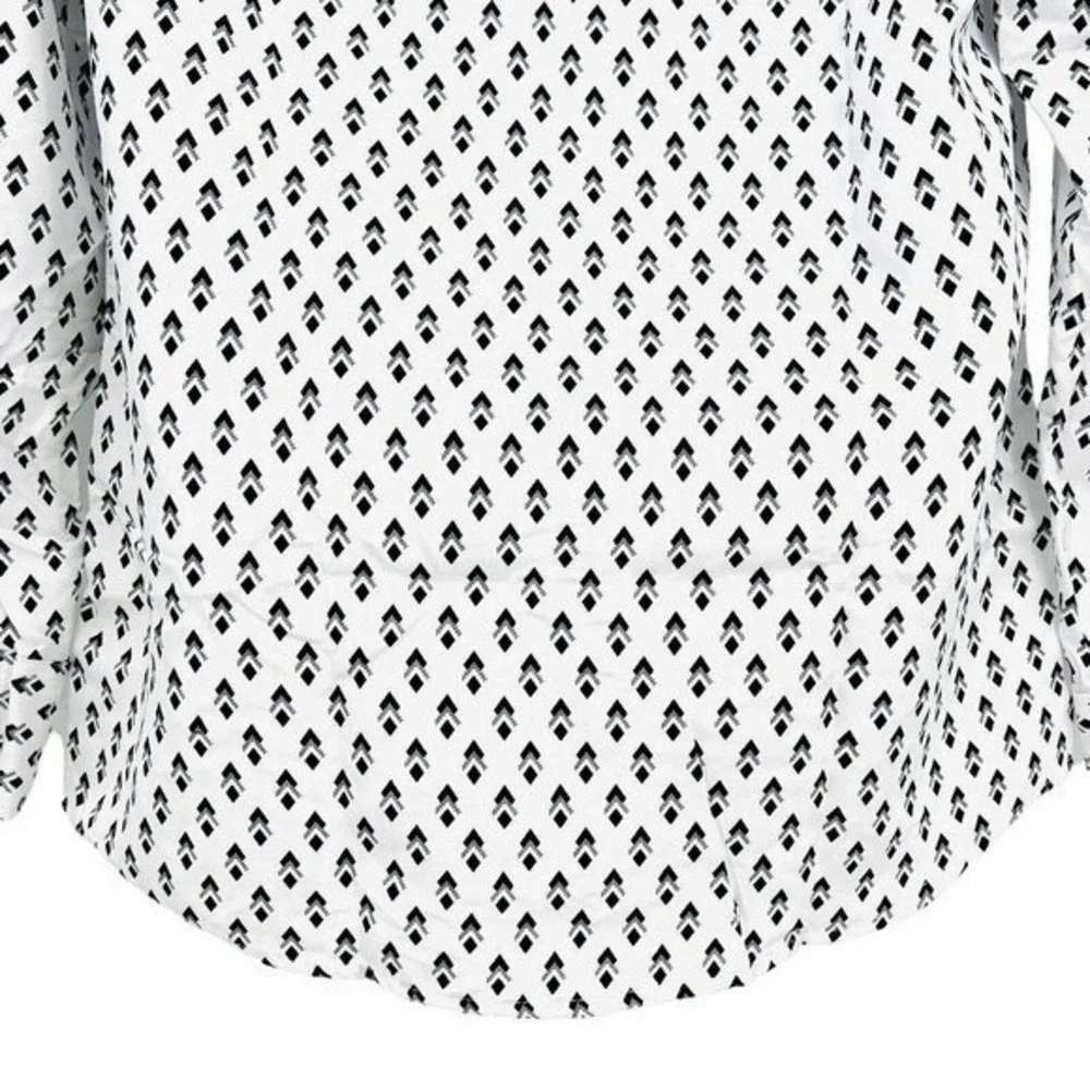 NWT Silver Stone Geo Collection Men's‎ Shirt Large Modern Fit Button Down $149
